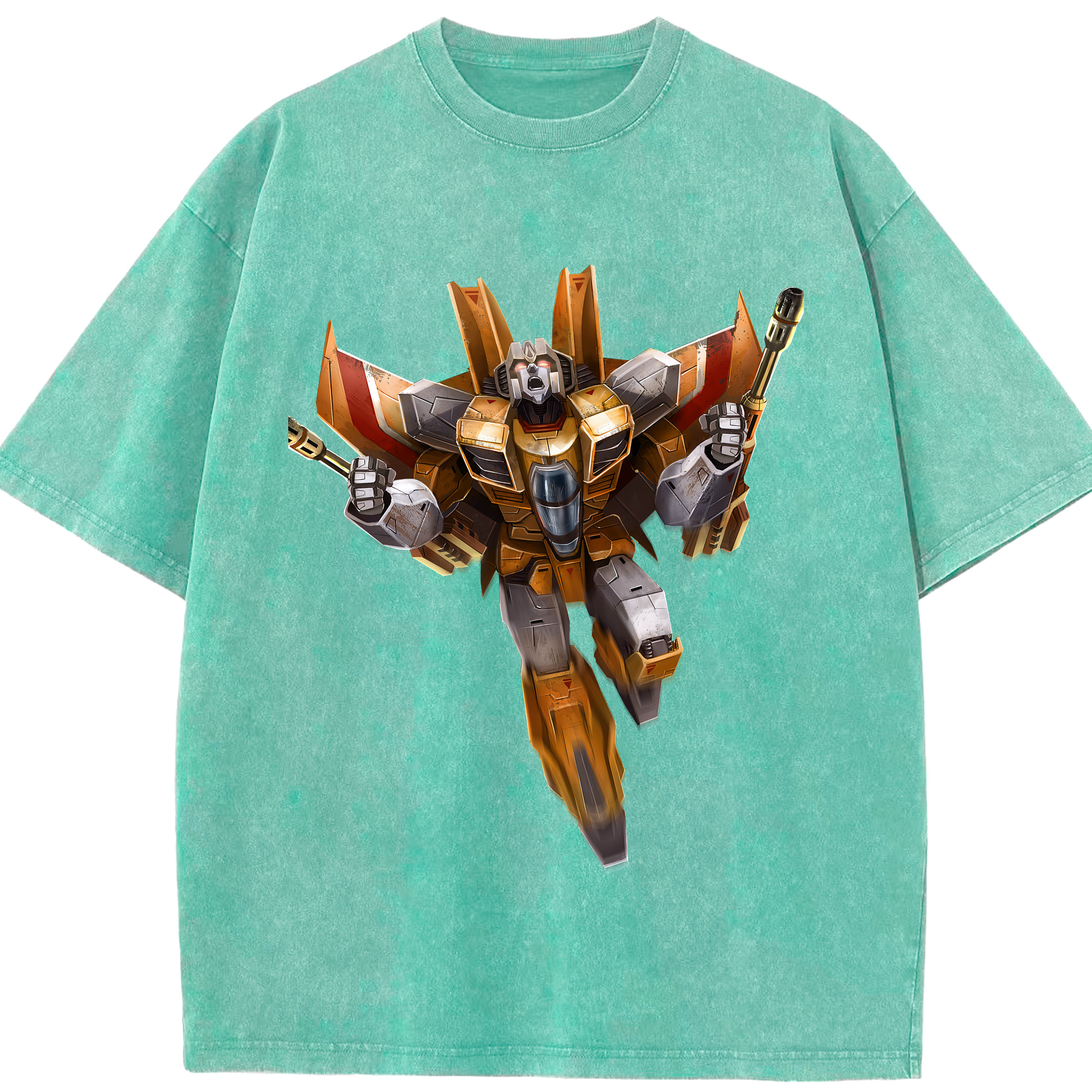 （画像用） Transformers トランスフォーマー 綿100% ヴィンテージ風 半袖Tシャツ（フロントプリント）